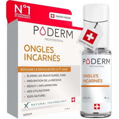 Poderm Sérum Ongles Incarnés 8 ml 