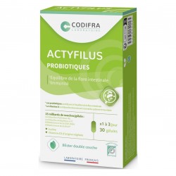 Codifra Actyfilus 30 Gélules 3401547894966