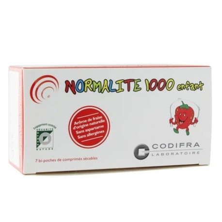 Codifra Normalite 1000 Enfant 14 Comprimés 3664524000082