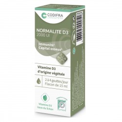 Codifra Normalite D3 2000 UI 15 ml 3664524000518