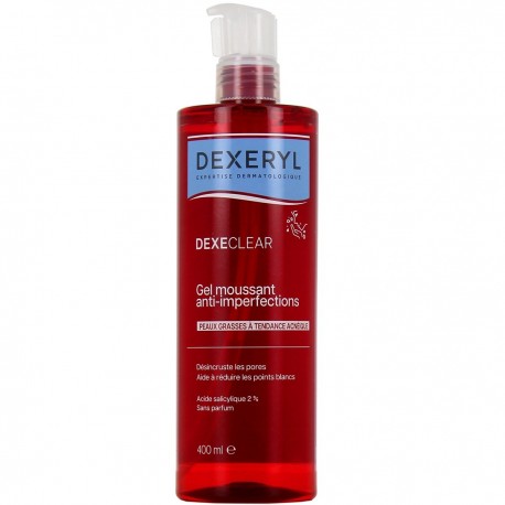 Dexeryl Dexeclear Gel Moussant Anti-Imperfections 400 ml 