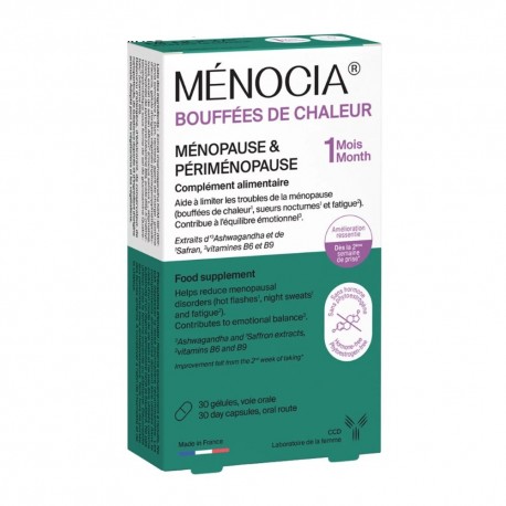 Ménocia Bouffées de Chaleur 30 Gélules 3700111400511