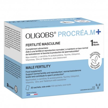 Oligobs Procréa.M+ 30 Sachets 3700111400528