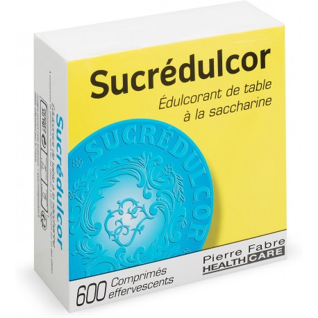 Pierre Fabre Sucrédulcor Édulcorant de Table à la Saccharine 600 Comprimés 3577050121551