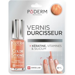 Poderm Color Strong Vernis à Ongles Durcisseur 8 ml Sunkissed 915 