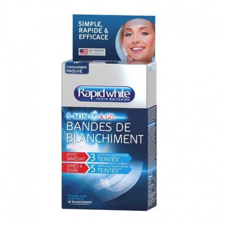 Rapid White Express 5-Minute Whitening Strips 4045612007999