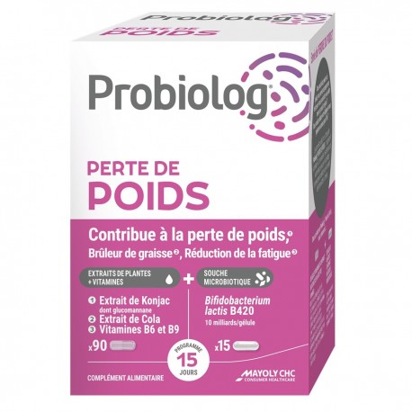Probiolog Perte de Poids 105 Gélules 3701427900535