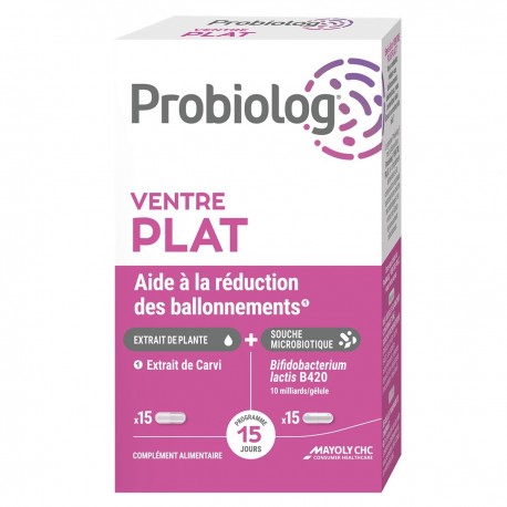 Probiolog Ventre Plat 30 Gélules 3701427900542