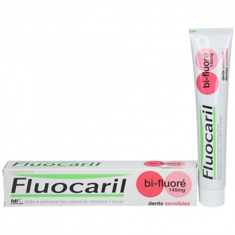 Fluocaril Bi-Fluoride Toothpaste Sensitive Teeth 145mg 75 ml 8710604763226