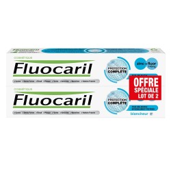 Fluocaril Dentifrice Protection Complète Blancheur 2 x 75 ml