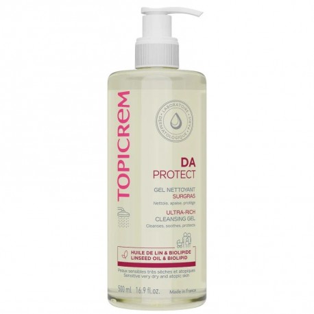 Topicrem DA Protect Gel Nettoyant Surgras 500 ml 3700281702835