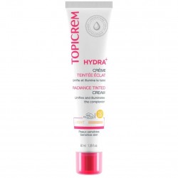 Topicrem HYDRA+ Radiance Tinted Cream Light SPF50 40 ml 3700281704846