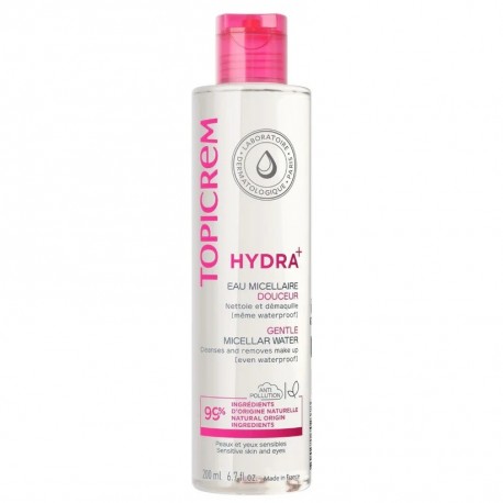 Topicrem HYDRA+ Gentle Micellar Water 200 ml 3700281702378