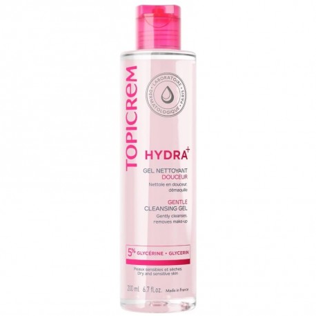 Topicrem HYDRA+ Gel Nettoyant Douceur 200 ml 3700281702408