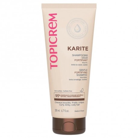 Topicrem KARITÉ Shampoing Doux Fortifiant 200 ml 3700281704815