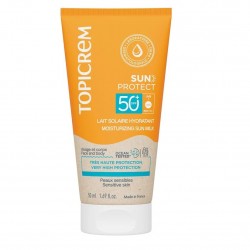 Topicrem Sun Protect Lait Solaire Hydratant SPF50+ 50 ml 3700281705256