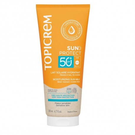Topicrem Sun Protect Lait Solaire Hydratant SPF50+ 200 ml 3700281705249