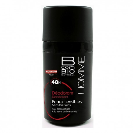 BcomBIO Homme Déodorant Peaux Sensibles 50 ml 3760099701789