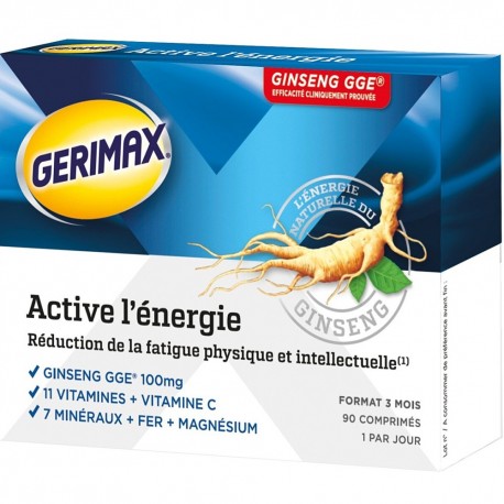 Gerimax Active Energy 90 Tablets 5702071384038