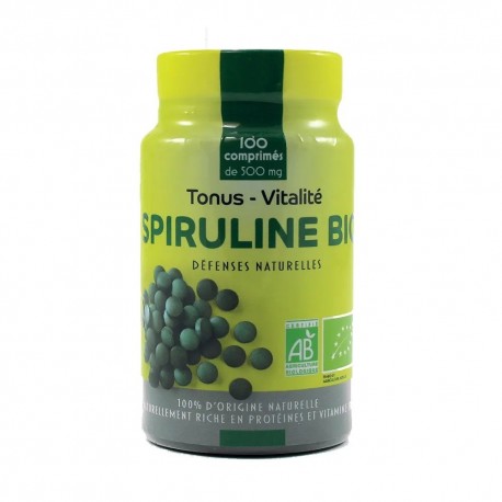 PharmUp Spiruline Bio 100 Comprimés 3760185111409