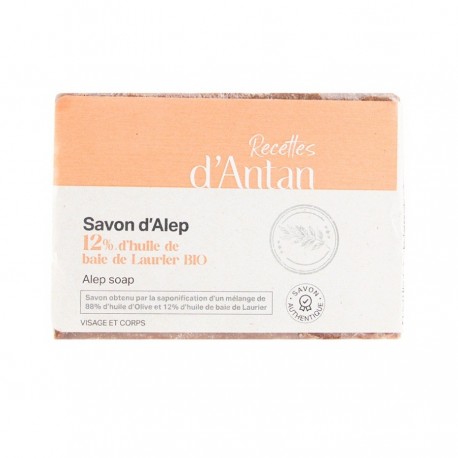 Recettes d'Antan Authentique Savon d'Alep 12% 200 g 3380380058295