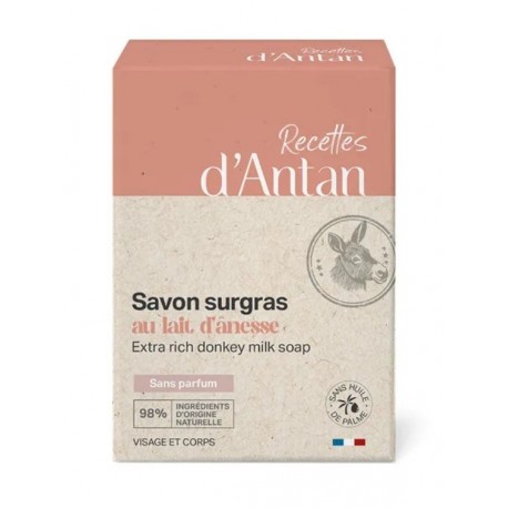 Recettes d'Antan Savon Exfoliant au Lait d'Ânesse 100 g 3760099703219