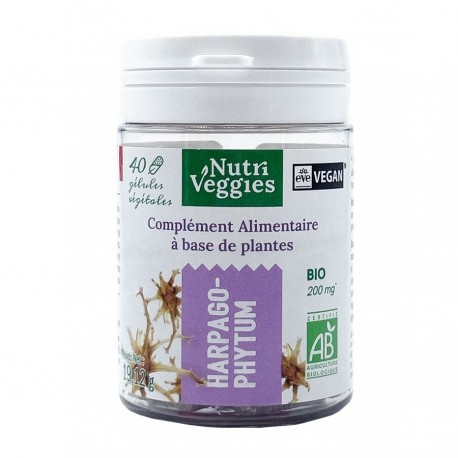 Nutriveggies Harpagophytum 40 Capsules 3701265100388