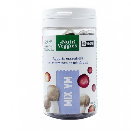Nutriveggies Mix VM 60 Gélules 3701265100418