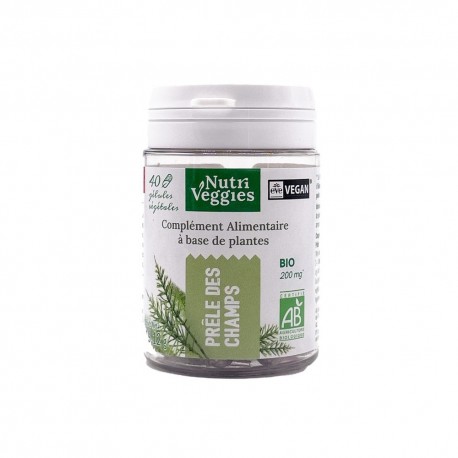 Nutriveggies Prêle des Champs 40 Gélules 3701265100326