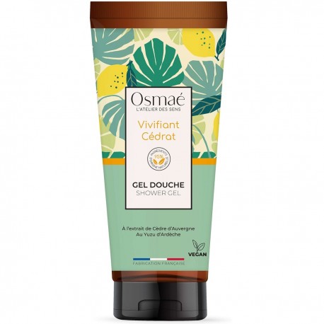Osmaé Shower Gel Invigorating Cedra 200 ml 3760099700157
