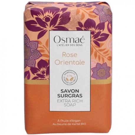 Osmaé Savon Surgras Rose Orientale 200 g 3760099700102