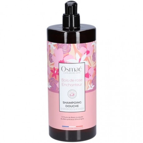 Osmaé Shampoing Douche Bois de Rose Enchanteur 1 L 3760099701796