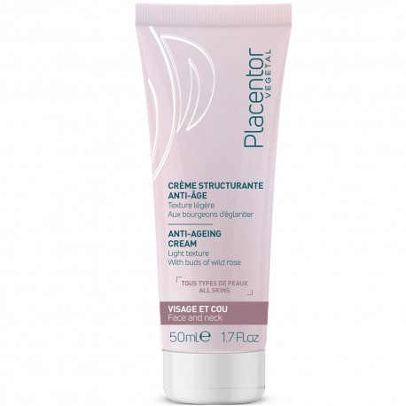 Placentor Vegetal Crème Structurante Anti-Âge Texture Légère 50 ml 3760099700539