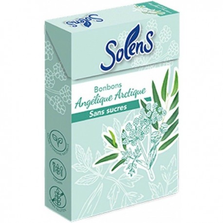 Solens Bonbons Angélique Arctique Sans Sucres 50 g 