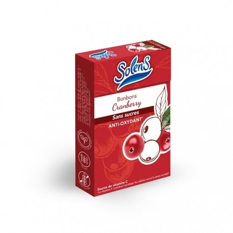 Solens Candies Cranberry Sugar-Free 50 g 3760099701659
