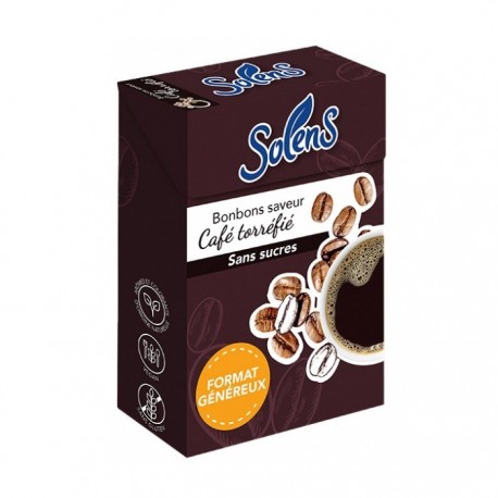 Solens Candies Roasted Coffee Flavour Sugar-Free 66 g 3760099702618