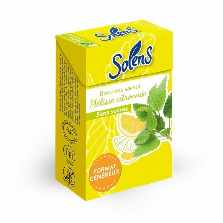 Solens Candies Lemon Balm Flavour Sugar-Free 66 g 3760099702632