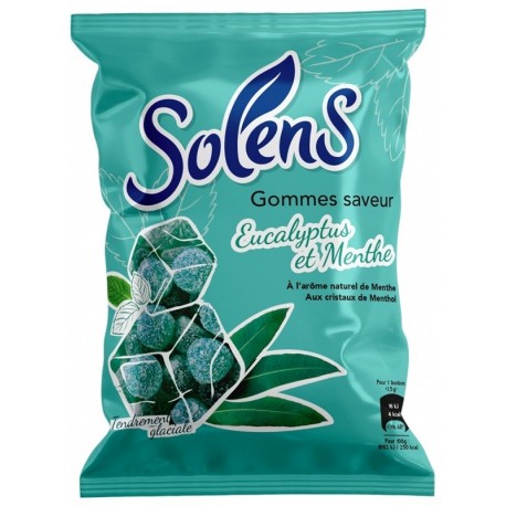Solens Gommes à L'Eucalyptus Menthol 100 g 