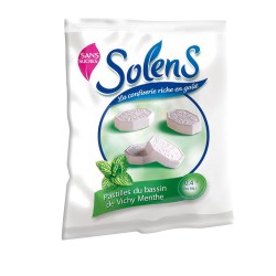 Solens Pastilles Du Bassin de Vichy Menthe Sans Sucre 100 g
