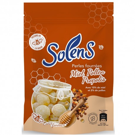 Solens Honey Pollen Propolis Filled Pearls 100 g 3760099702762