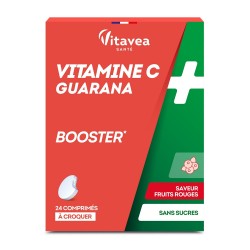 Vitavea Vitamine C + Guarana 24 Comprimés 3515450010969