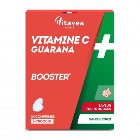 Vitavea Vitamine C + Guarana 24 Comprimés 3515450010969