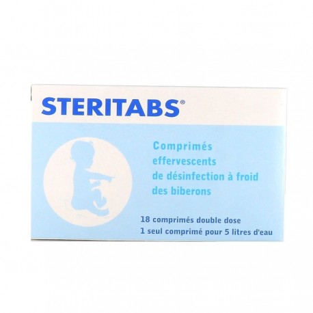 Steritabs 18 Comprimés 3401548601655