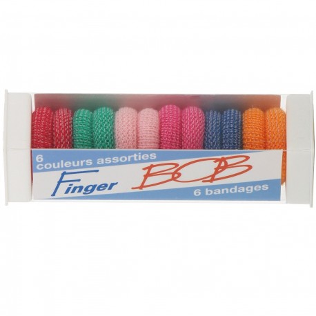 Finger Bob 6 Bandages Couleurs 3331300097108