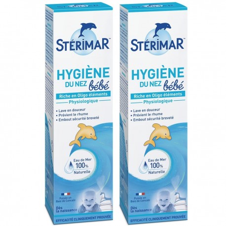 Stérimar Bébé Hygiène du Nez 2 x 100 ml 3331300097115