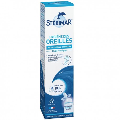 Stérimar Hygiène des Oreilles 50 ml 3331300097641