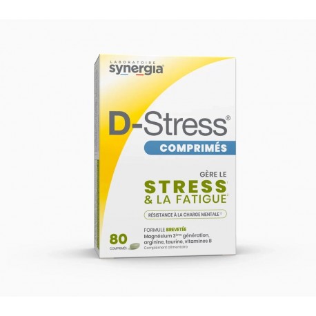 Synergia D-Stress 80 Tablets 3401576419437