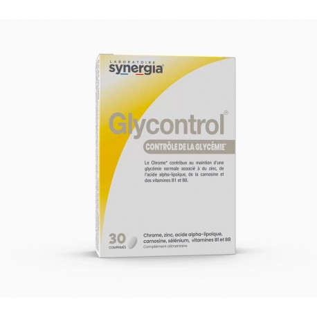 Synergia Glycontrol 30 Comprimés 3401246302878