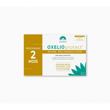 Jaldes Oxelio Protect Solaire Peau Normale à Mate 60 Capsules 3770008157460