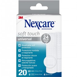 3M Nexcare Soft Touch 20 Plasters 4054596750692